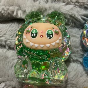 6 Colorful Water Labubu Figurines